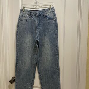 BLANK NYC size 27 rhinestone jeans